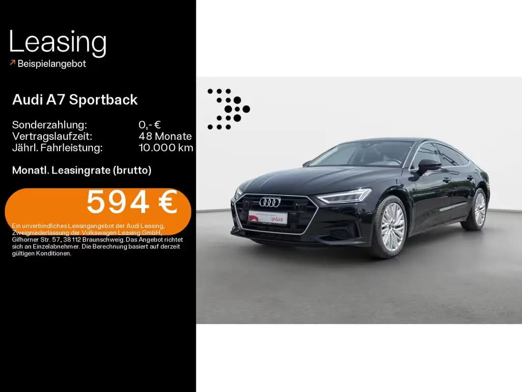 Main__Slider__Photo:Audi A7 Sportback 55 TFSI quattro Leder*RFK*LED*Sound 12/2022-0