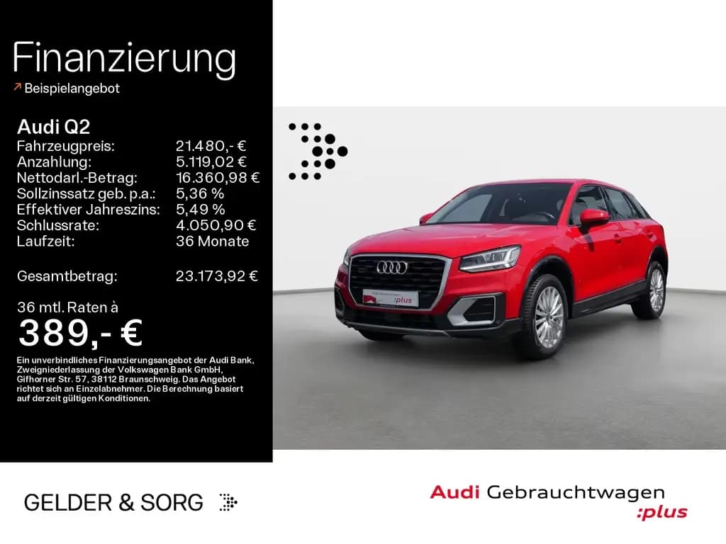 Main__Slider__Photo:Audi Q2 40 TFSI qu. design RFK*LED*B&O*GRA*Virtual 04/2019-0