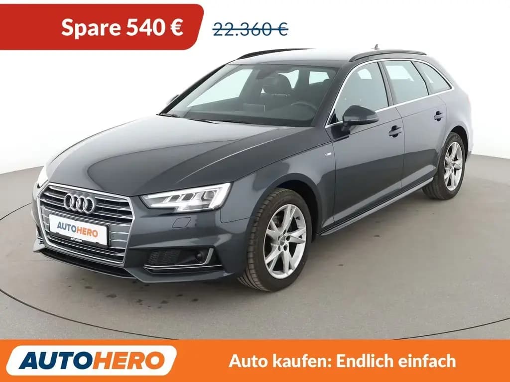 Main__Slider__Photo:Audi A4 2.0 TDI Sport Aut.*NAVI*MATRIX*ACC*PDC*SHZ* 03/2018-0