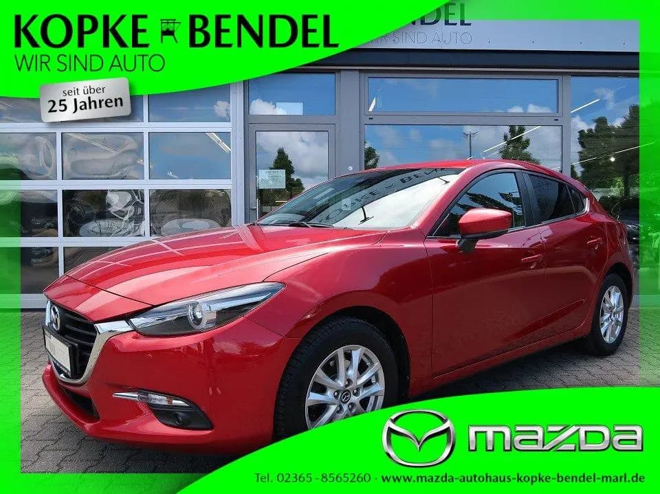 Main__Slider__Photo:Mazda 3 Lim. *1. Damenhand*Wartungsnachweise*gepflegt* 03/2018-0