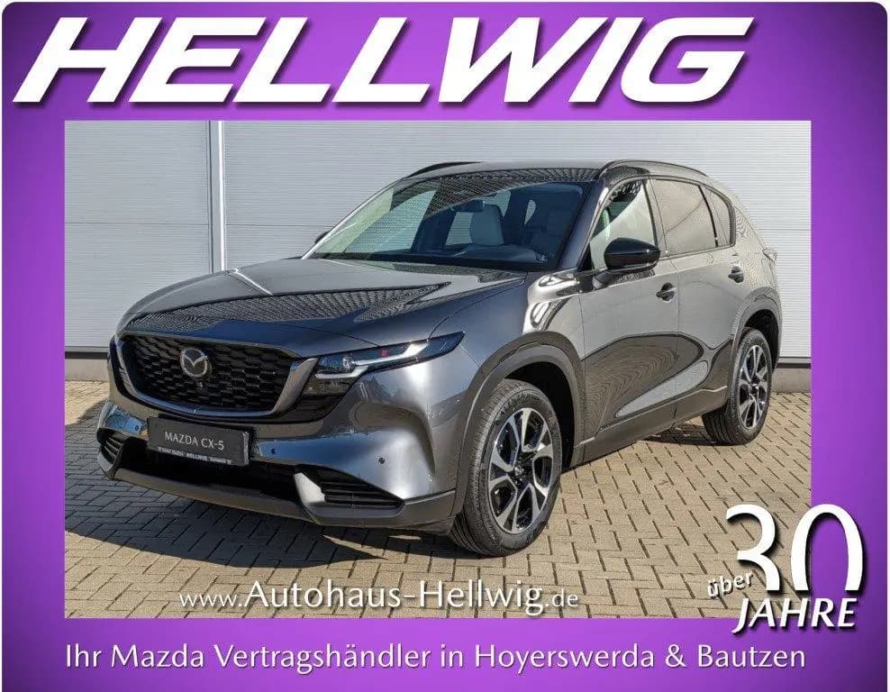 Main__Slider__Photo:Mazda CX-5 2.5l (141PS) Exclusive Teilleder Schwarz/We 03/2026-0
