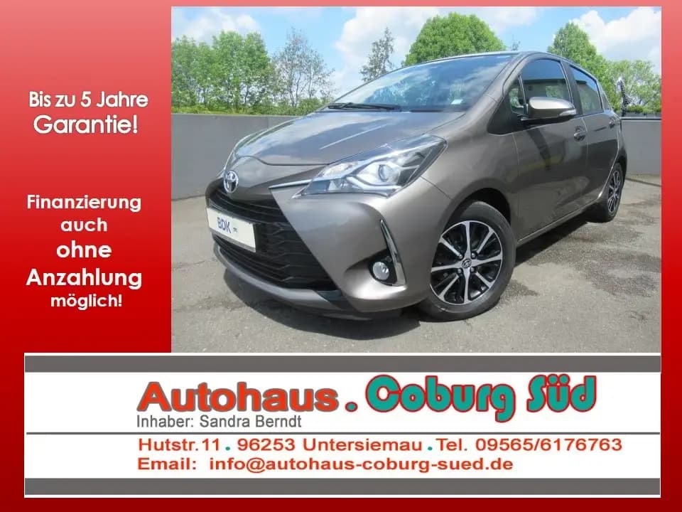Main__Slider__Photo:Toyota Yaris Team D KLIMA SHZG KAMERA ALU SPURHALTEAS 10/2018-0