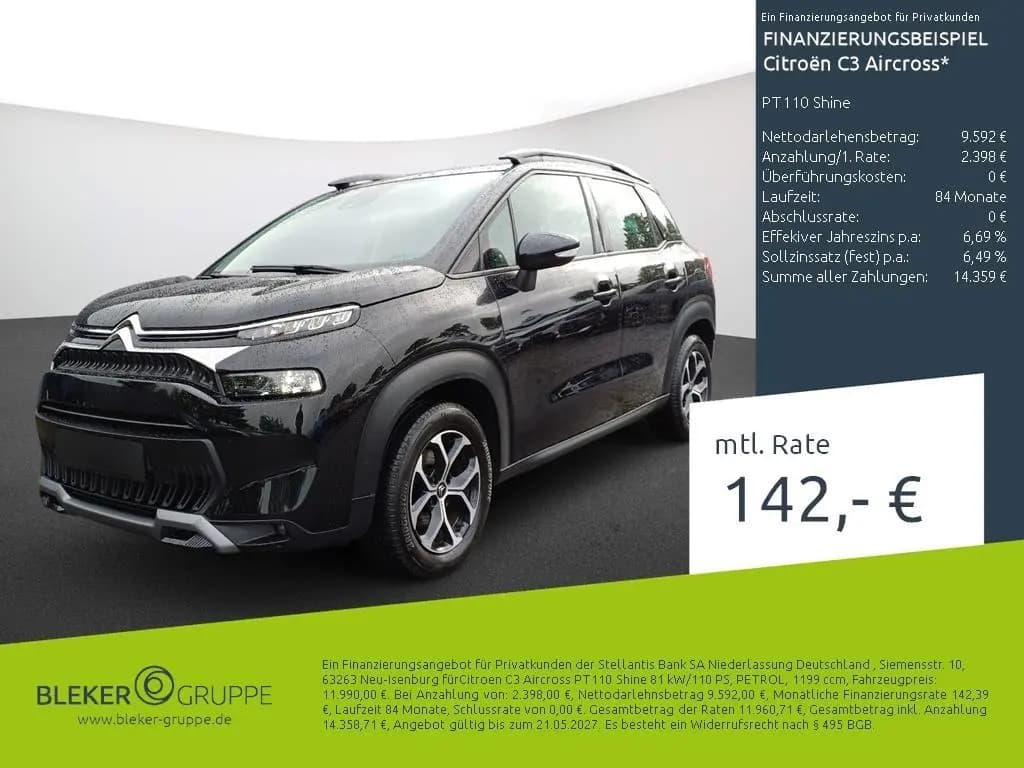 Main__Slider__Photo:Citroën C3 Aircross PT110 Shine 09/2022-0