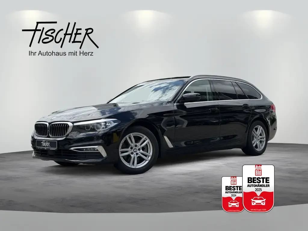 Main__Slider__Photo:BMW 520 d xDrive Luxury Line ACC HuD 360KAM Memory 1 12/2019-0