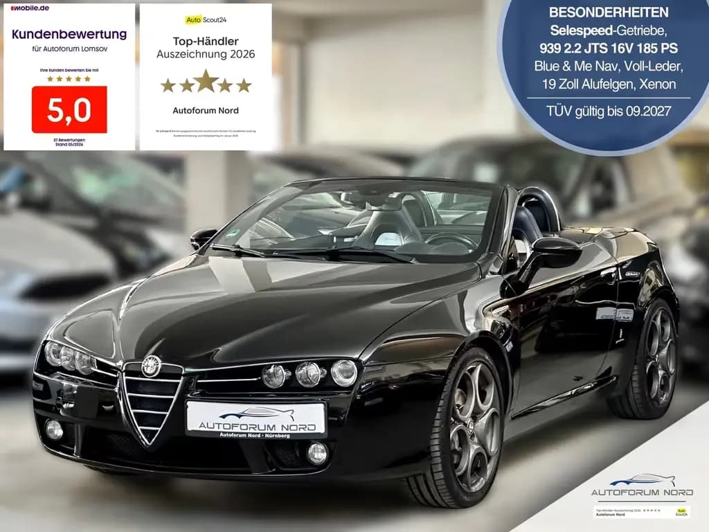 Main__Slider__Photo:Alfa Romeo Spider 2.2 JTS 16V Selespeed 01/2009-0