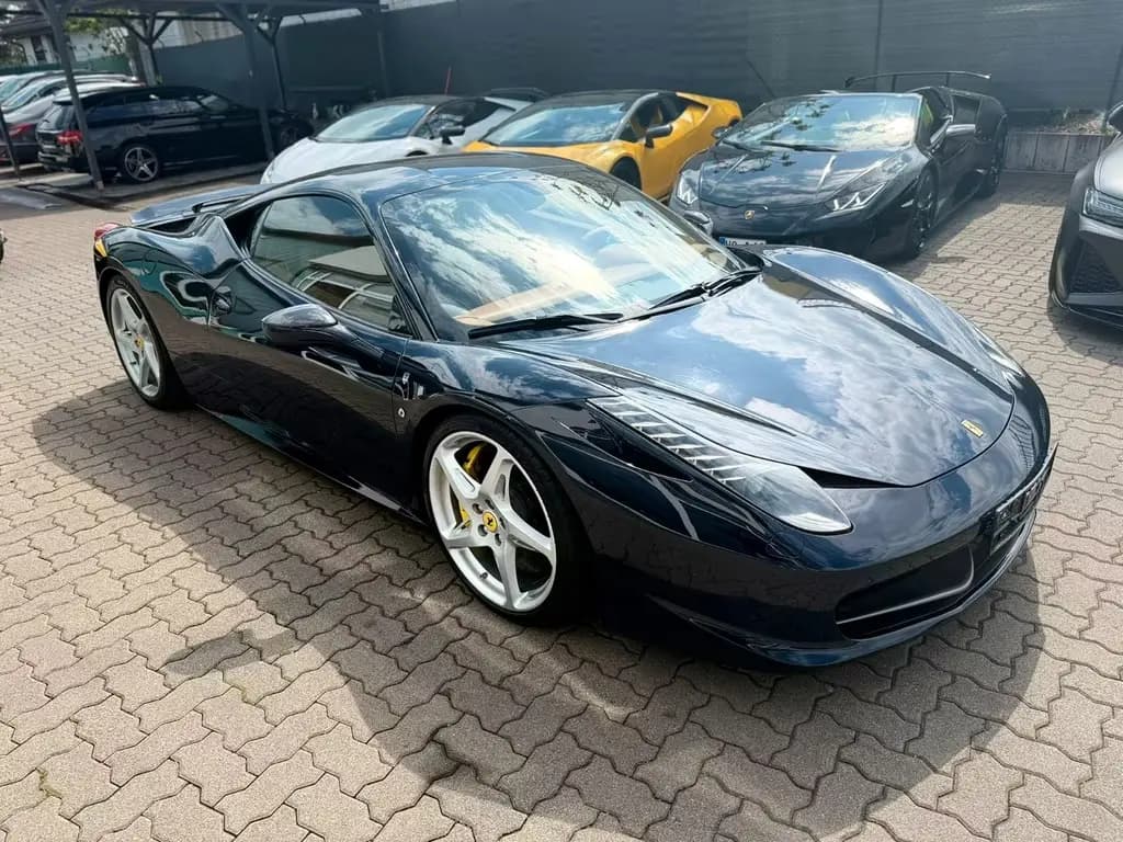 Main__Slider__Photo:Ferrari 458 Italia*BI-XENON*NAVI*BLUE POZZI 04/2010-0