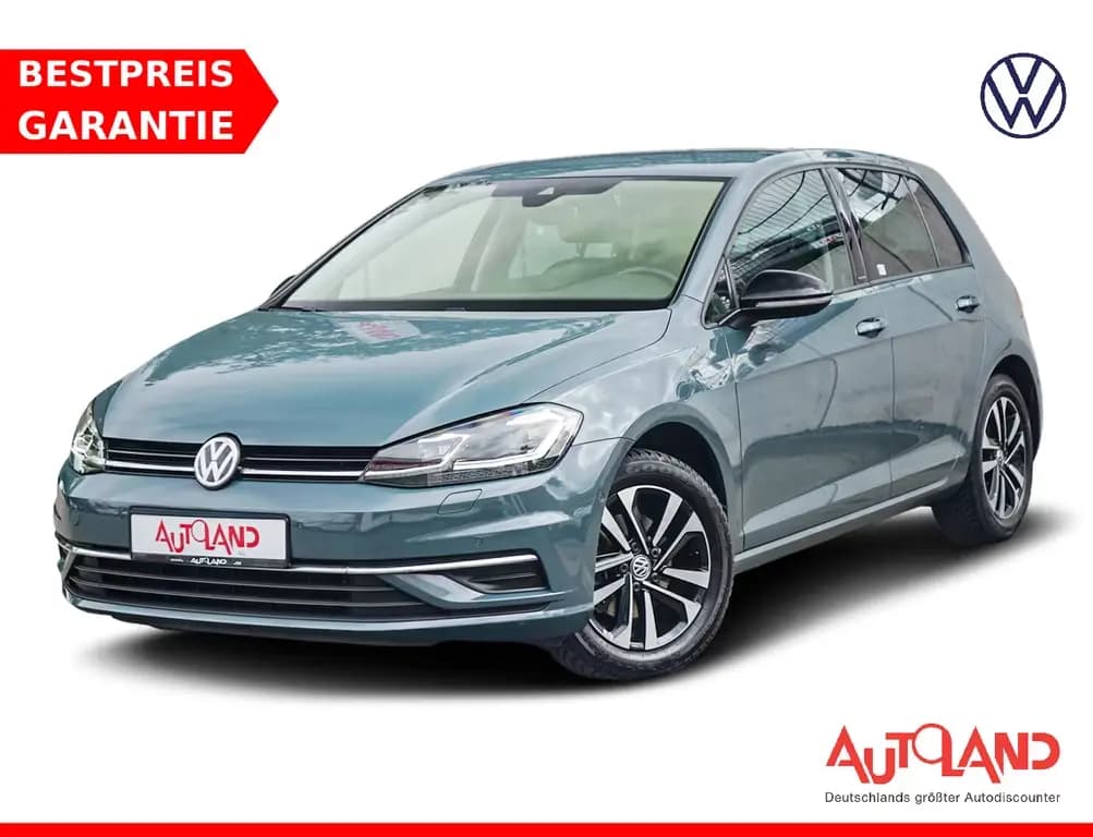 Main__Slider__Photo:Volkswagen Golf VII 1.5 TSI IQ.DRIVE LED ACC Totwinkel 10/2019-0