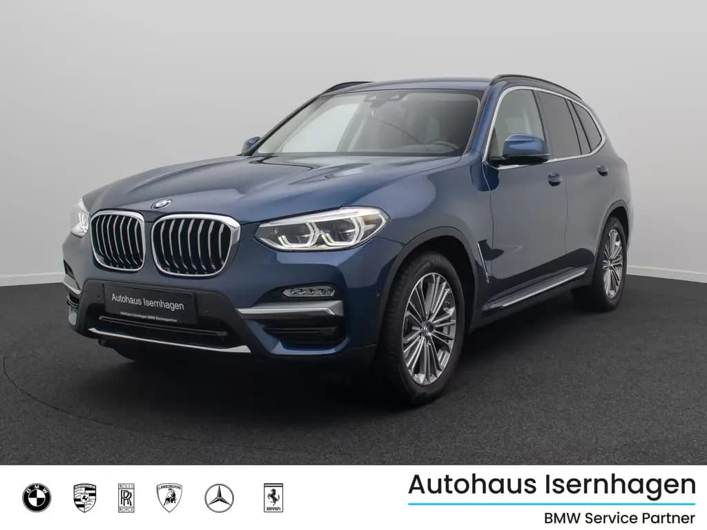 Main__Slider__Photo:BMW X3 xD20d Luxury Line Kamera AHK HUD Alarm 19Zoll 01/2019-0