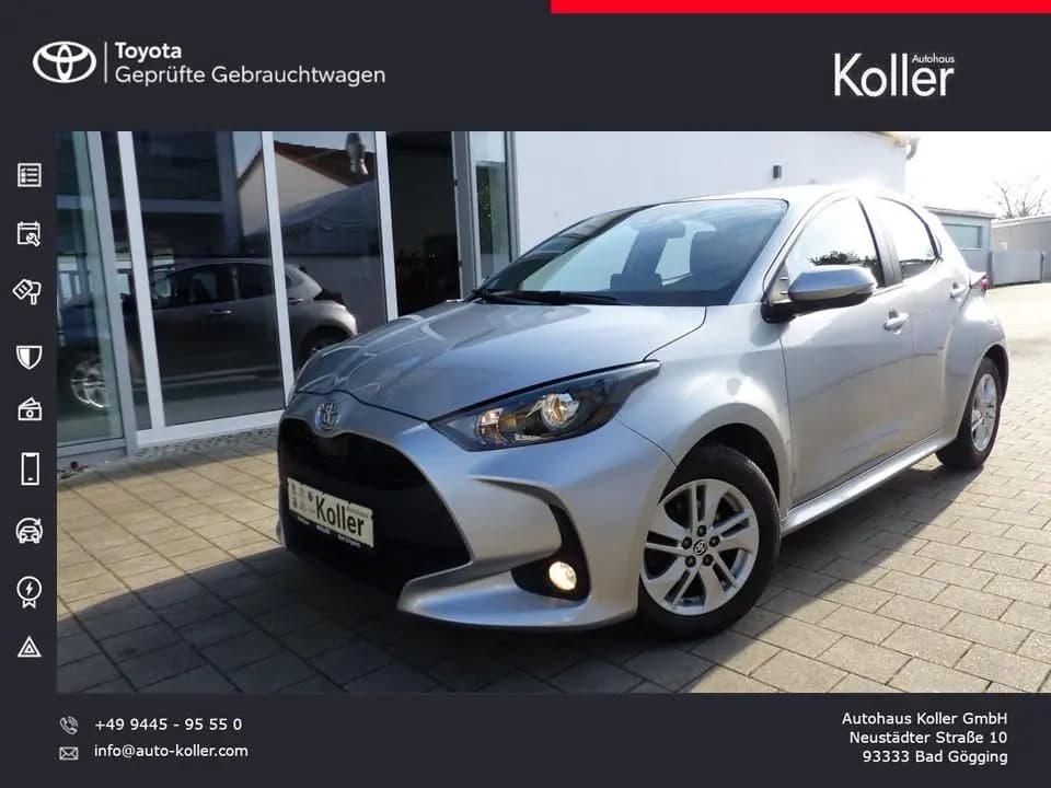 Main__Slider__Photo:Toyota Yaris 1.5 VVT-iE Klima Kamera SHZ CarPlay Alu 10/2022-0