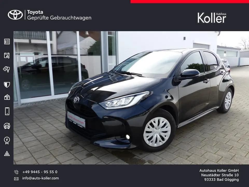 Main__Slider__Photo:Toyota Yaris 1.5 Kamera LED CarPlay DAB SHZ AHK 04/2021-0