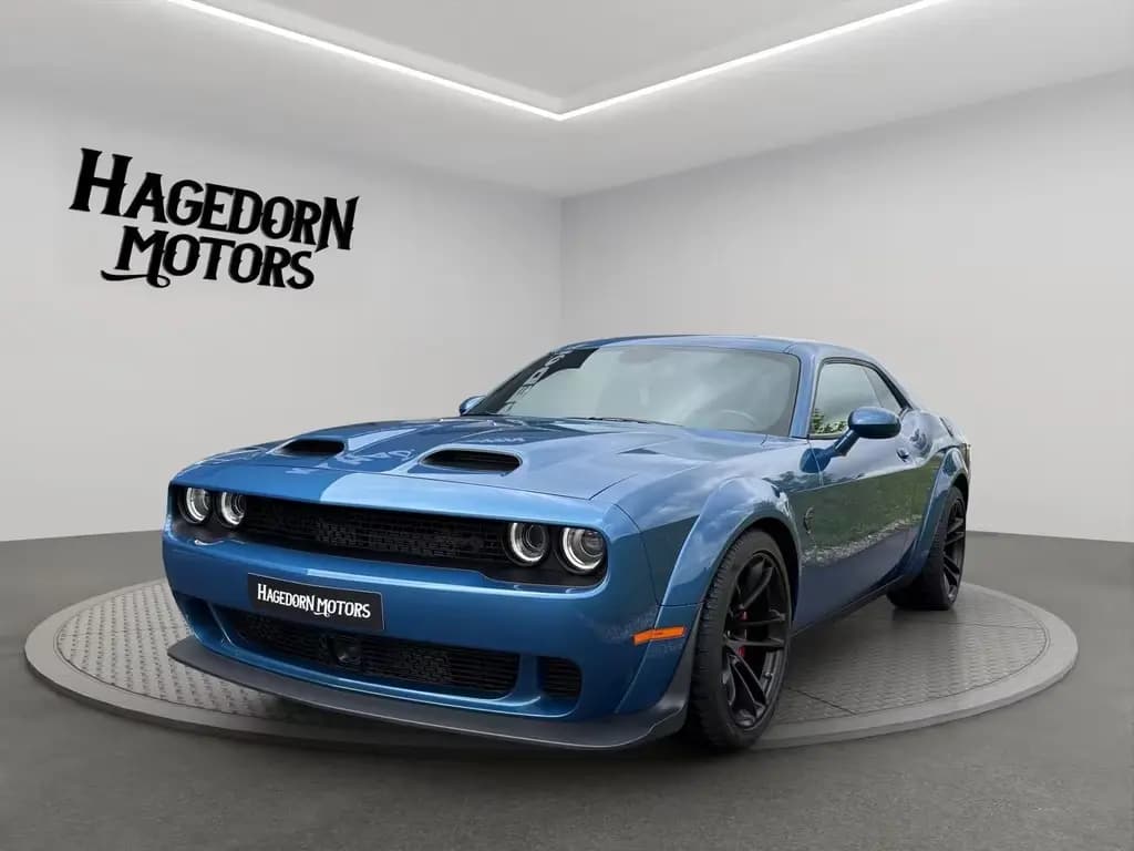 Main__Slider__Photo:Dodge Challenger HELLCAT SRT 6.2 H/K NAP NEUWERTIG 1.H 06/2023-0
