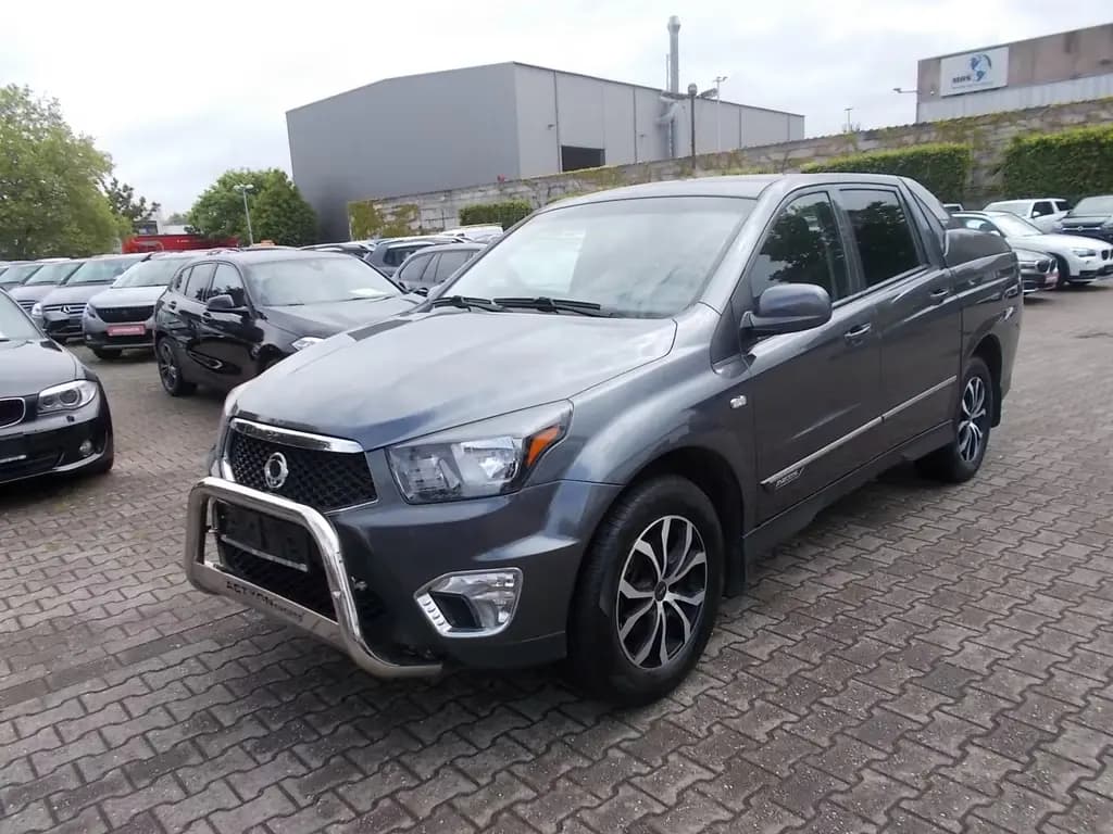 Main__Slider__Photo:Ssangyong Actyon Sports Sapphire 4WD, AHK, zus.Winterräder 05/2016-0
