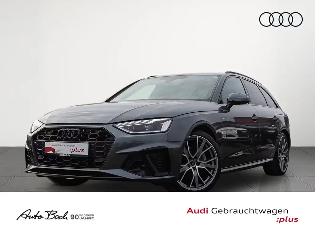 Main__Slider__Photo:Audi A4 Avant S line 40TFSI qu Stronic Navi LED GRA A 01/2022-0