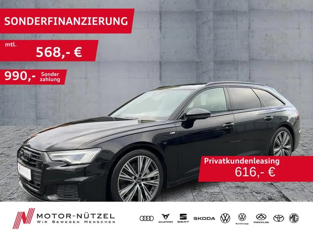 Main__Slider__Photo:Audi A6 Avant 55 TFSI QU 2xS-LINE MATRIX+NAV+HuD+PANO 02/2023-0