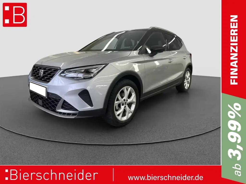 Main__Slider__Photo:Seat Arona 1.0 TSI AB198EUR FR AHK NAVI DAB SHZ PDC 04/2024-0