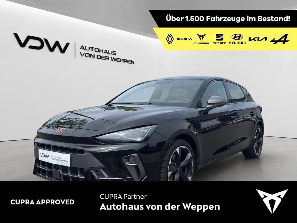 Main__Slider__Photo:Cupra Leon eTSI DSG ACC AHK Matrix Memory Totwinkel 02/2025-0