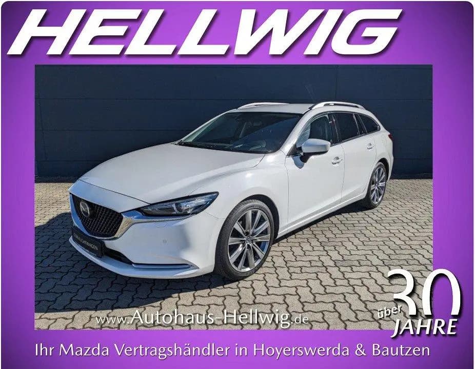 Main__Slider__Photo:Mazda 6 Kombi 2.5l Sports-Line AHK Matrix-LED Bose 1.H 10/2019-0