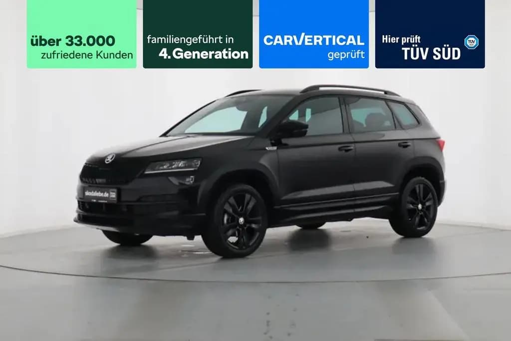 Main__Slider__Photo:Skoda Karoq SPORTLINE 1.5TSI PREMIUM-LED+LENKRADHZ uvm 12/2018-0