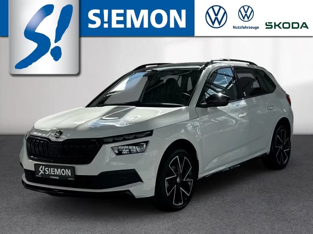 Main__Slider__Photo:Skoda Kamiq 1.5 TSI DSG MonteCarlo Pano Navi Tempo SHZ 12/2022-0