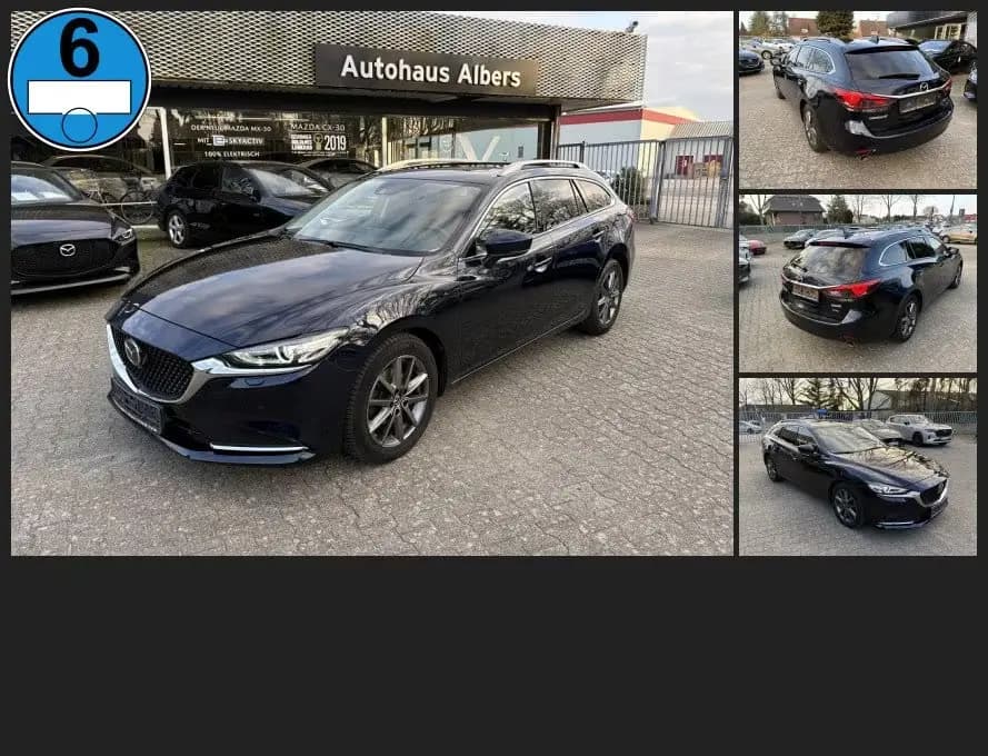 Main__Slider__Photo:Mazda 6 SKYACTIV-G194 Kombi, Sports-l., GSD,  Leder, L 06/2019-0