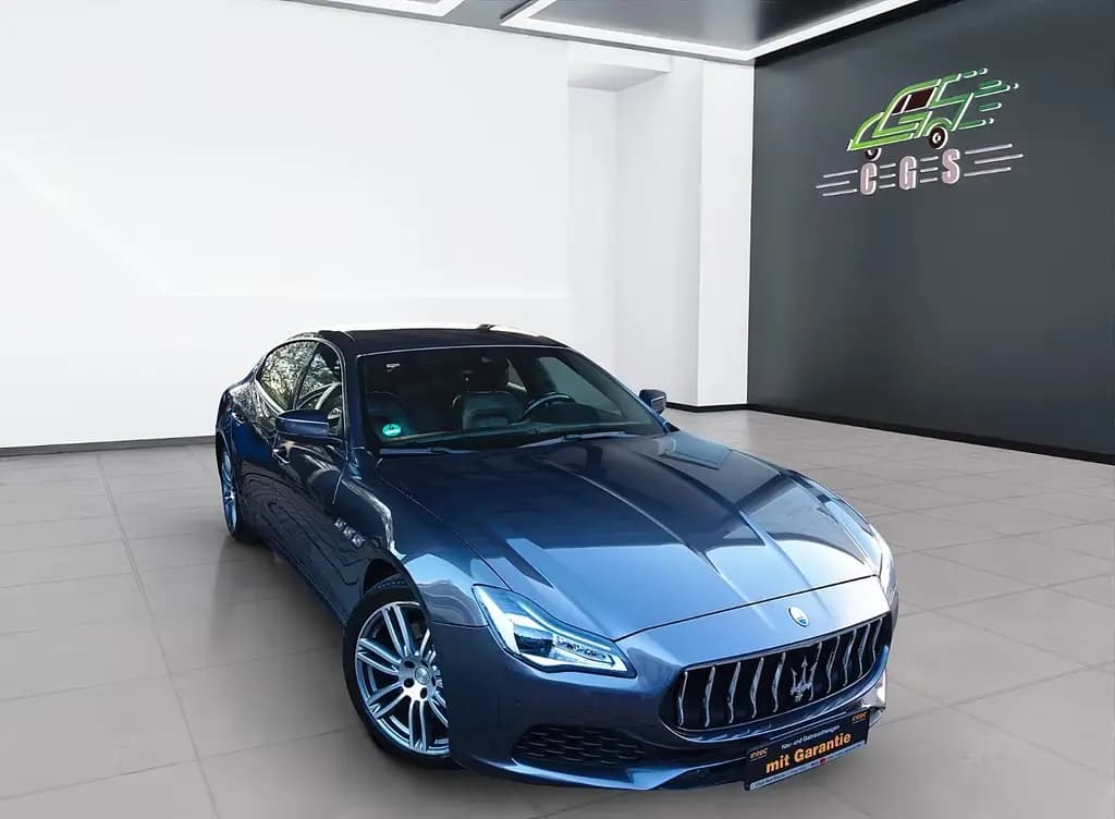 Main__Slider__Photo:Maserati Quattroporte 3.0 V6 Diesel*H&K~Leder Schwarz~Gel 03/2017-0