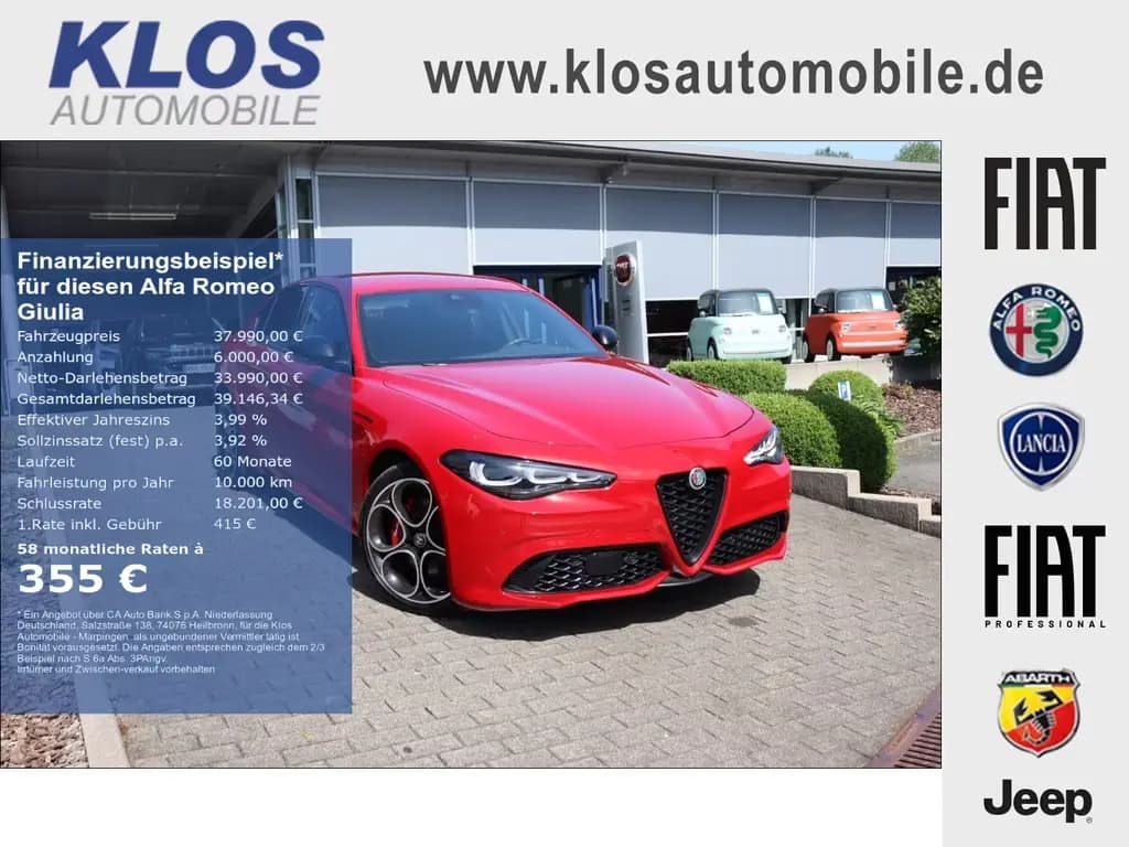 Main__Slider__Photo:Alfa Romeo Giulia COMPETIZIONE 2.0 TURBO 16V 280 PS AT8 Q4 11/2023-0
