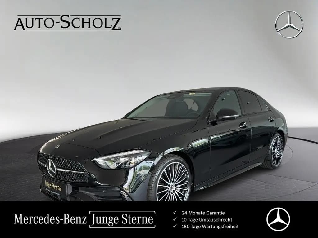 Main__Slider__Photo:Mercedes-Benz C 180 AMG ADV. PLUS+NIGHT+PANO+360°+MEMORY+AMBI+ 09/2025-0