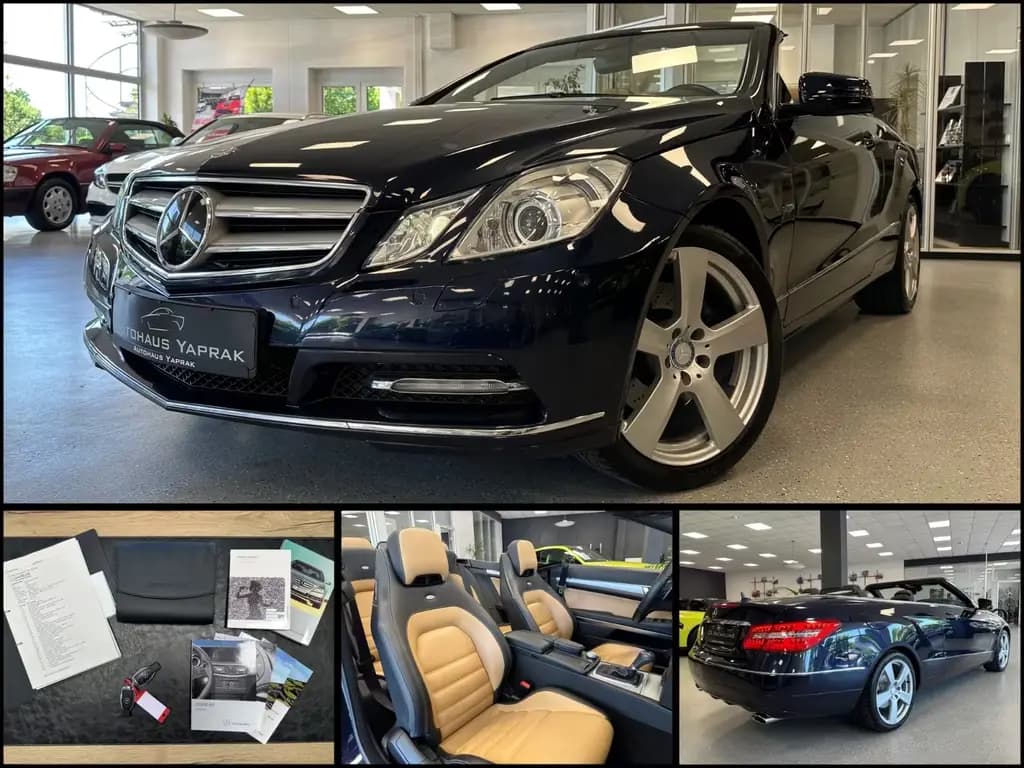 Main__Slider__Photo:Mercedes-Benz E 350 E350 CGI Cabrio|Designo|SportPaket|Distronic|H/K 08/2011-0
