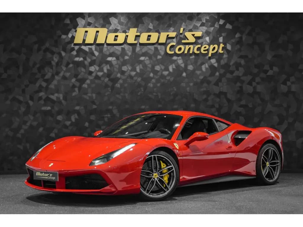 Main__Slider__Photo:Ferrari 488 GTB 3.9 V8 - ROSSO CORSA METALLIC 01/2017-0