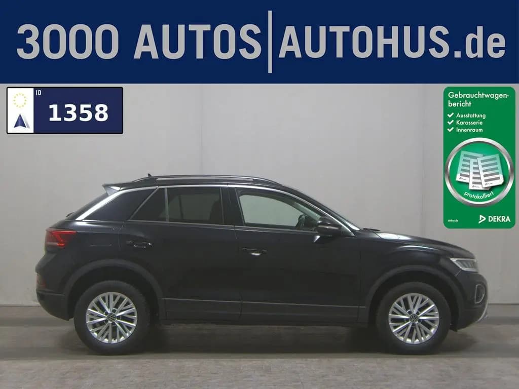 Main__Slider__Photo:Volkswagen T-Roc 1.0 TSI Life LED DC PDC Shz DAB+ 04/2025-0
