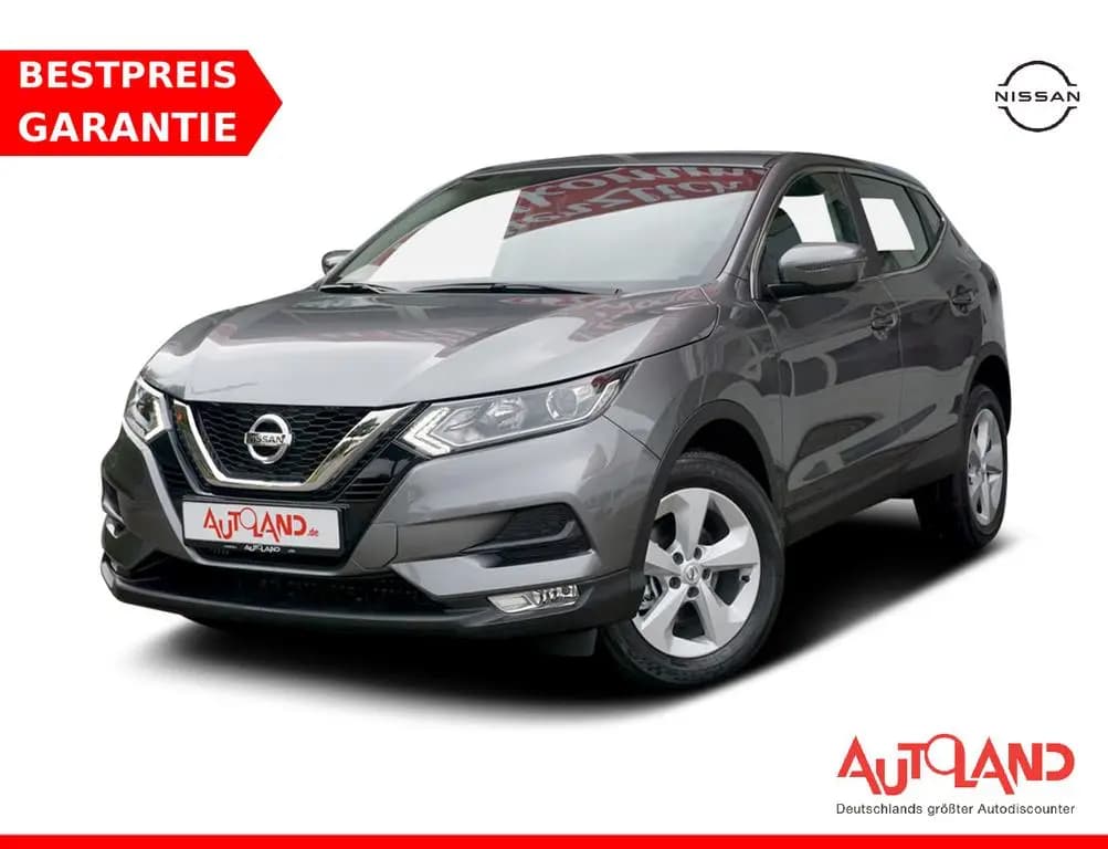 Main__Slider__Photo:Nissan Qashqai 1.3 DIG-T Kamera AHK ACC Klimaaut. DAB 08/2021-0