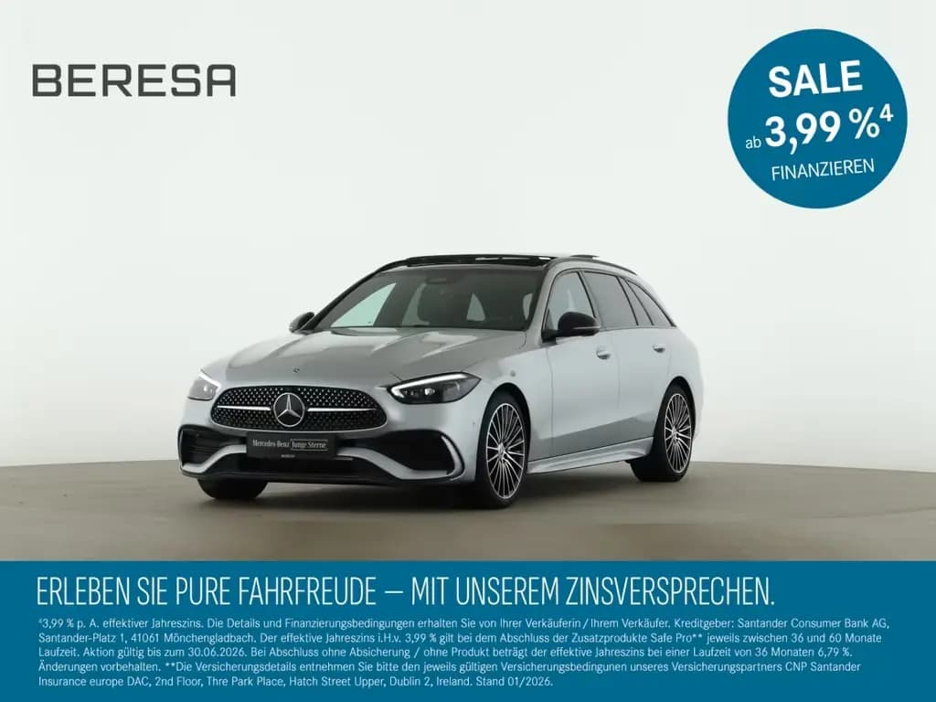 Main__Slider__Photo:Mercedes-Benz C 220 d T AMG Digital Light Night MBUX Pano AHK 01/2025-0