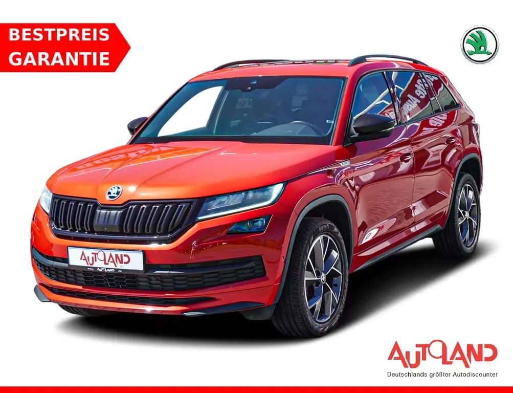 Main__Slider__Photo:Skoda Kodiaq 2.0 Sportline 4x4 ACC DCC 360° AHK LED 08/2020-0