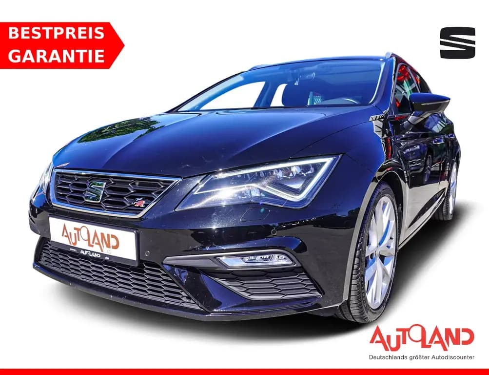 Main__Slider__Photo:Seat Leon ST 1.5 FR DSG LED Navi Schiebedach Kamera 06/2019-0