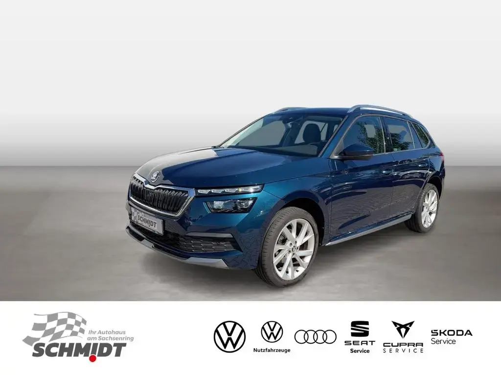 Main__Slider__Photo:Skoda Kamiq 1.5 TSI Style FSH 18" AHK RFK LED 03/2021-1