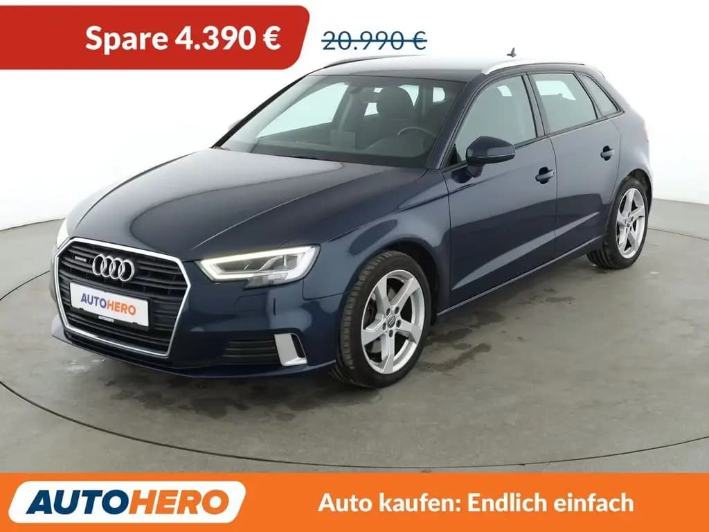 Main__Slider__Photo:Audi A3 2.0 TFSI quattro Sport Aut.*NAV*LED*TEMPO*PDC 03/2017-0