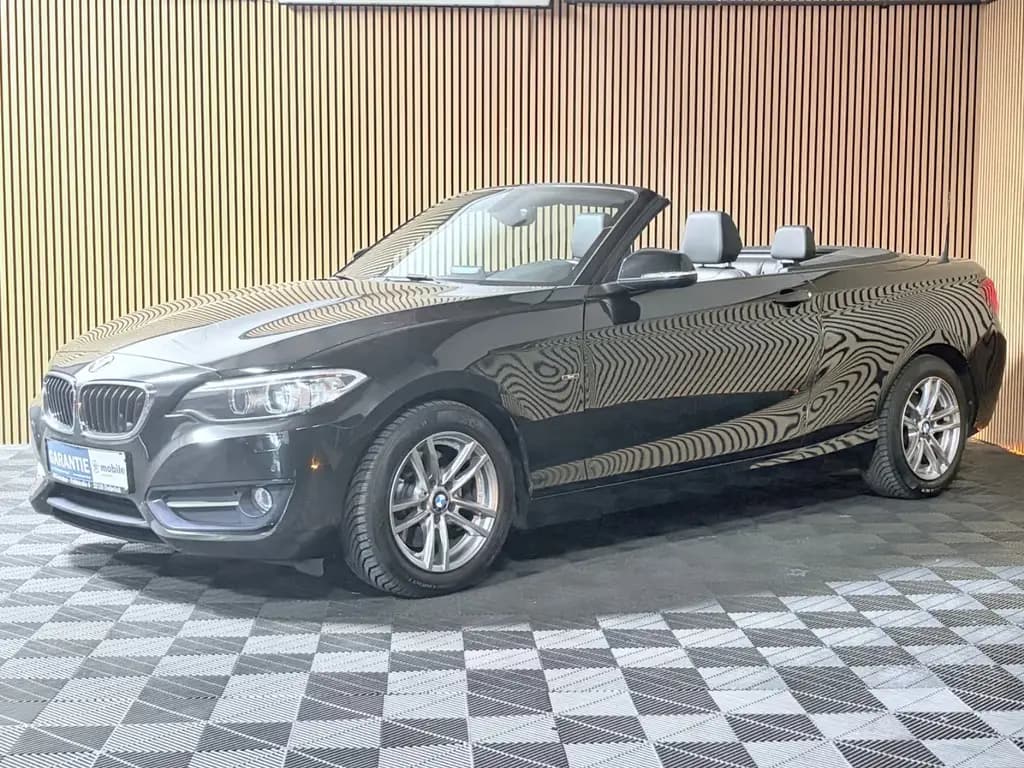 Main__Slider__Photo:BMW 220 i 2er Sport Cabrio Benzin/ Schalter/ PDC/ LED 07/2015-0