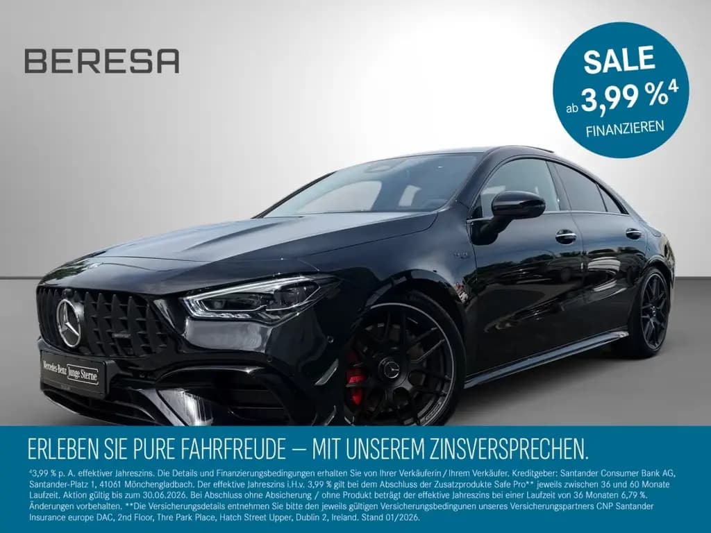 Main__Slider__Photo:Mercedes-Benz CLA 45 AMG S 4M+ Night Perf Sitze Aero Pano HUD 10/2025-0