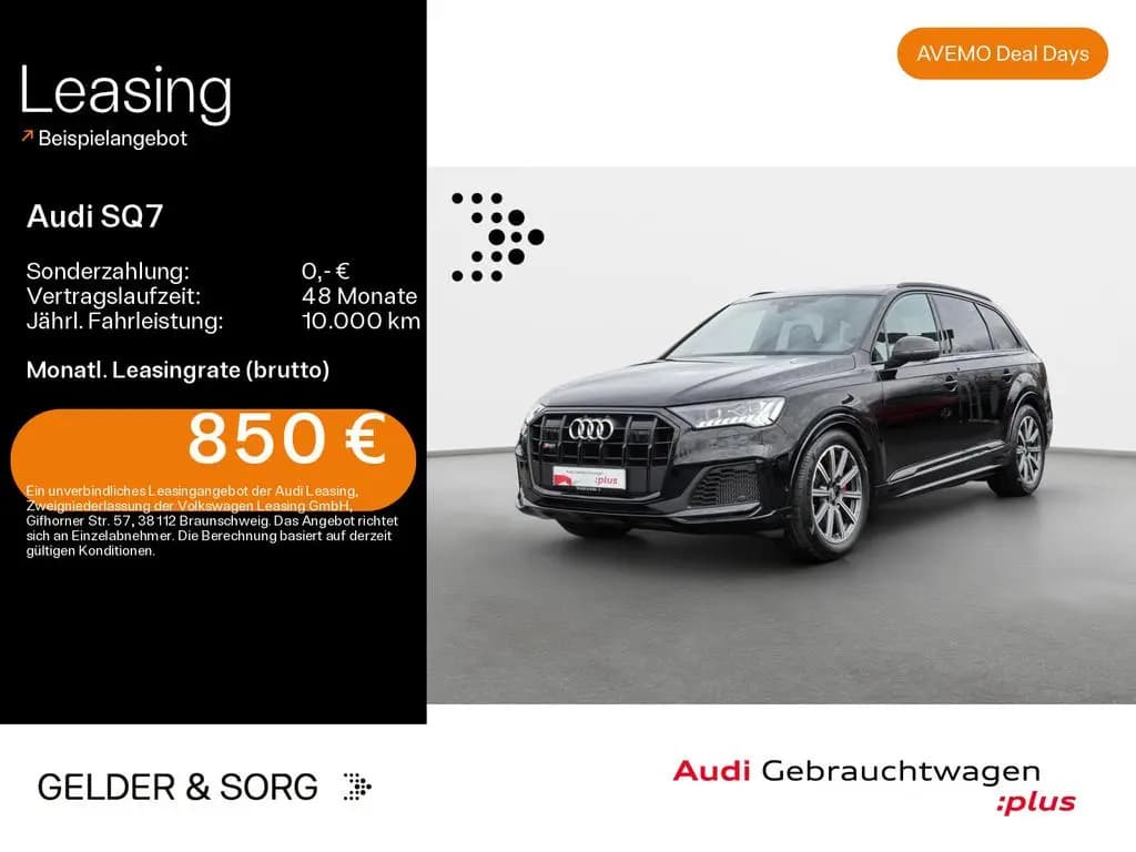 Main__Slider__Photo:Audi SQ7 Pano*7Sitze*AHK*Stand*HuD*S-Sitze*Air*360° 02/2022-0