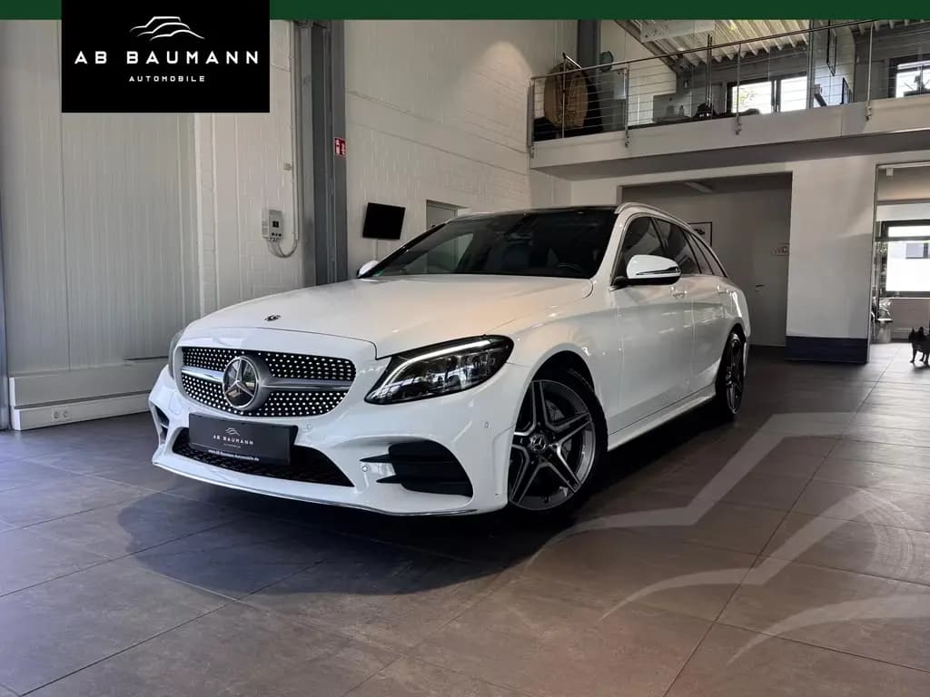 Main__Slider__Photo:Mercedes-Benz C 200 T *AMG, PANO, LEDER, LED, DAB, RFK* 08/2020-0
