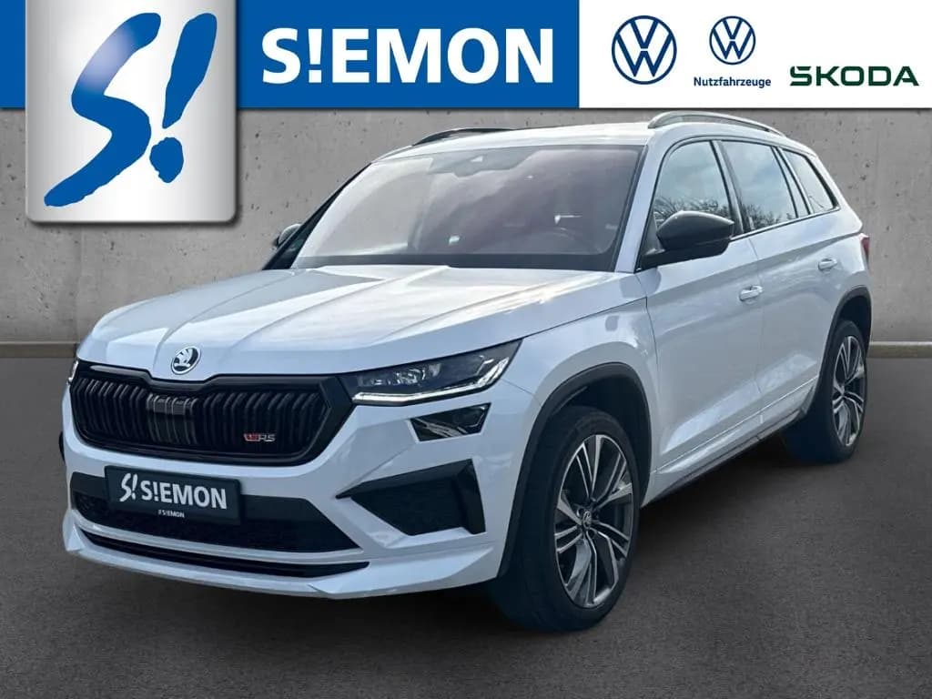 Main__Slider__Photo:Skoda Kodiaq RS 2.0 TSI 4x4 AHK LED NAV SHZ PDC Pano A 12/2022-0