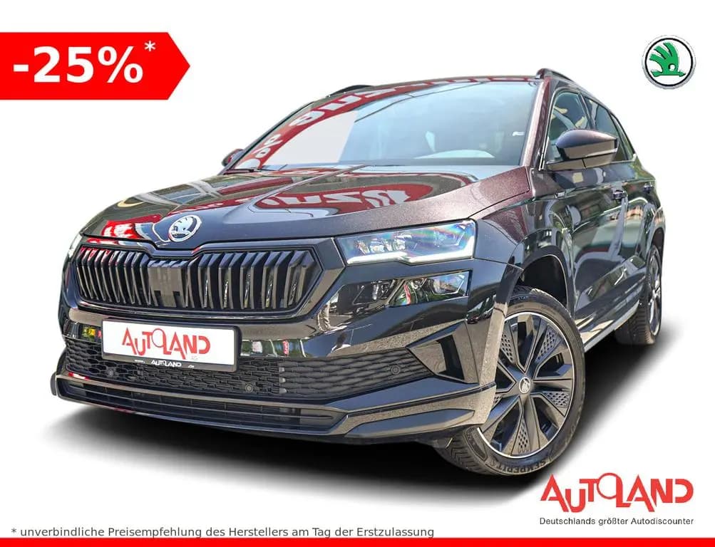 Main__Slider__Photo:Skoda Karoq Sportline 1.5 TSI DSG LED ACC Navi Kamera 05/2025-0