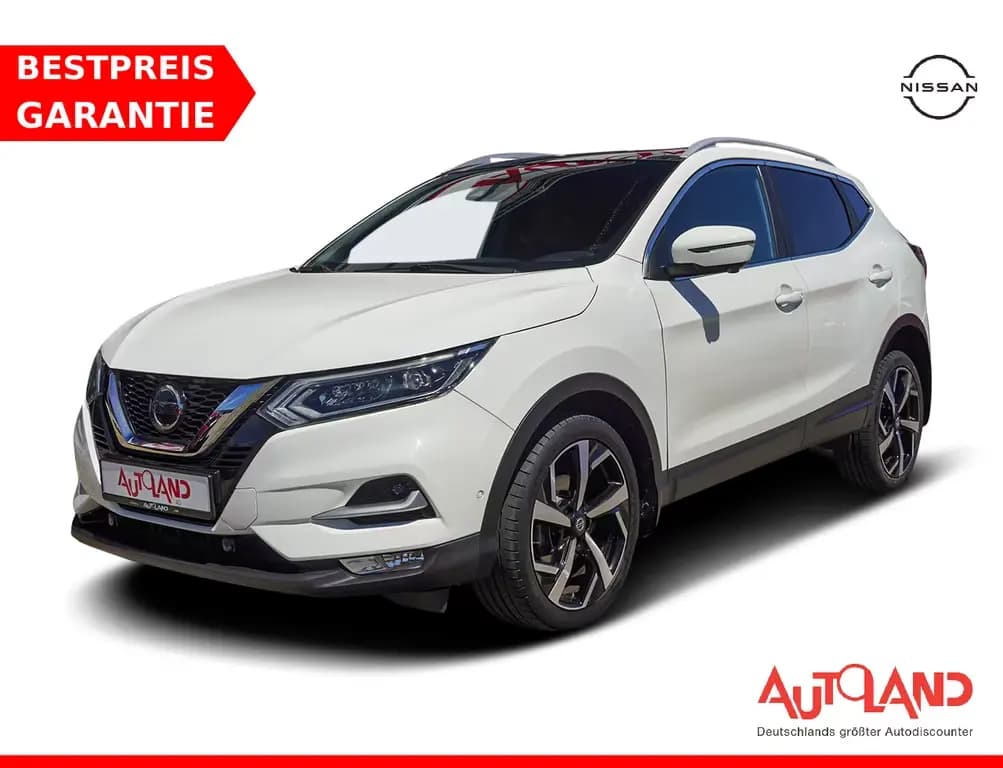 Main__Slider__Photo:Nissan Qashqai 1.3 Tekna Klimaaut. LED Navi Totwinkel 10/2019-0