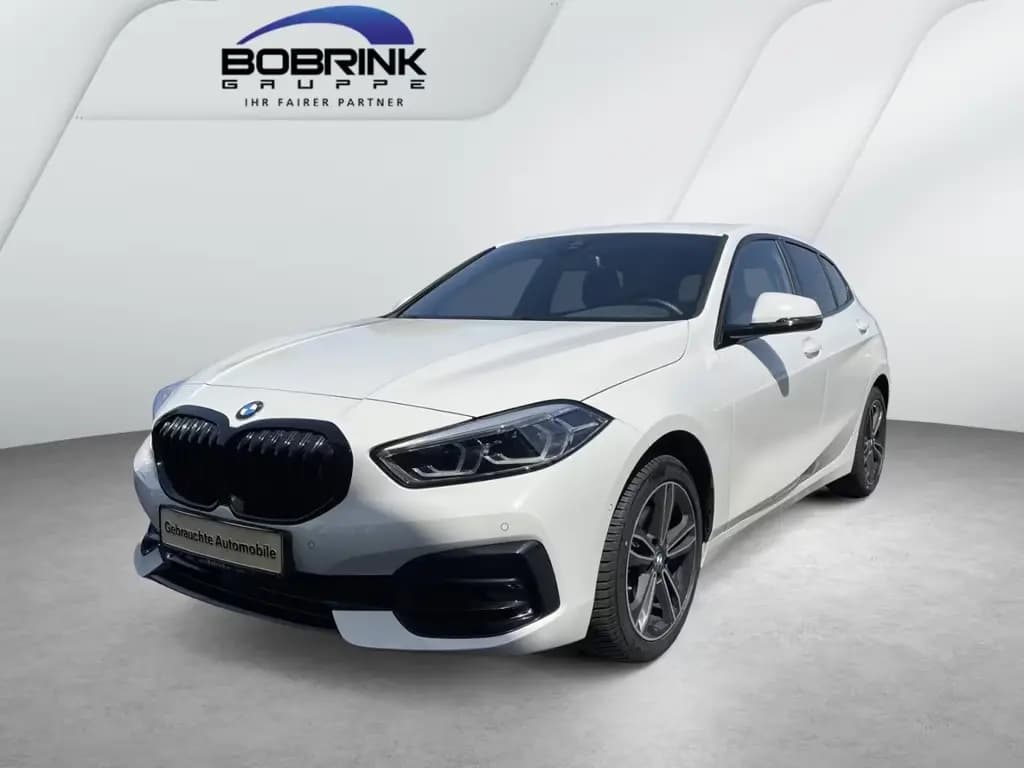Main__Slider__Photo:BMW 118 i 5-Türer Sport Line Tempomat LED Navi Shz 08/2022-0