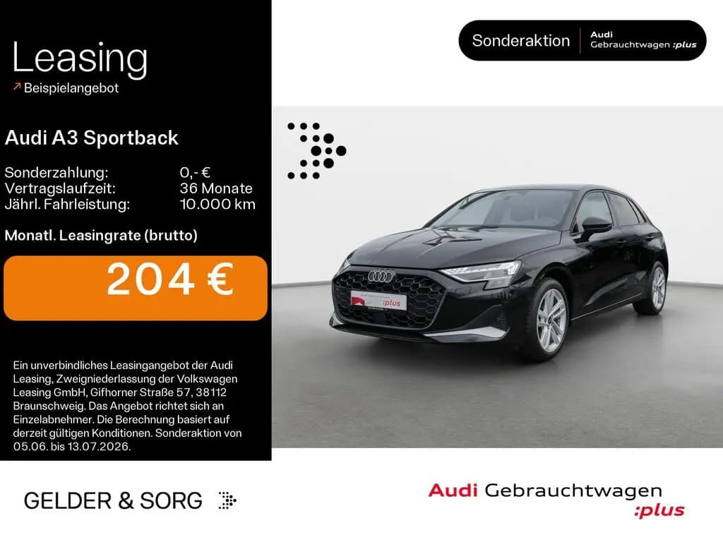 Main__Slider__Photo:Audi A3 Sportback 35 TFSI advanced Business+*LED*ACC 10/2025-0