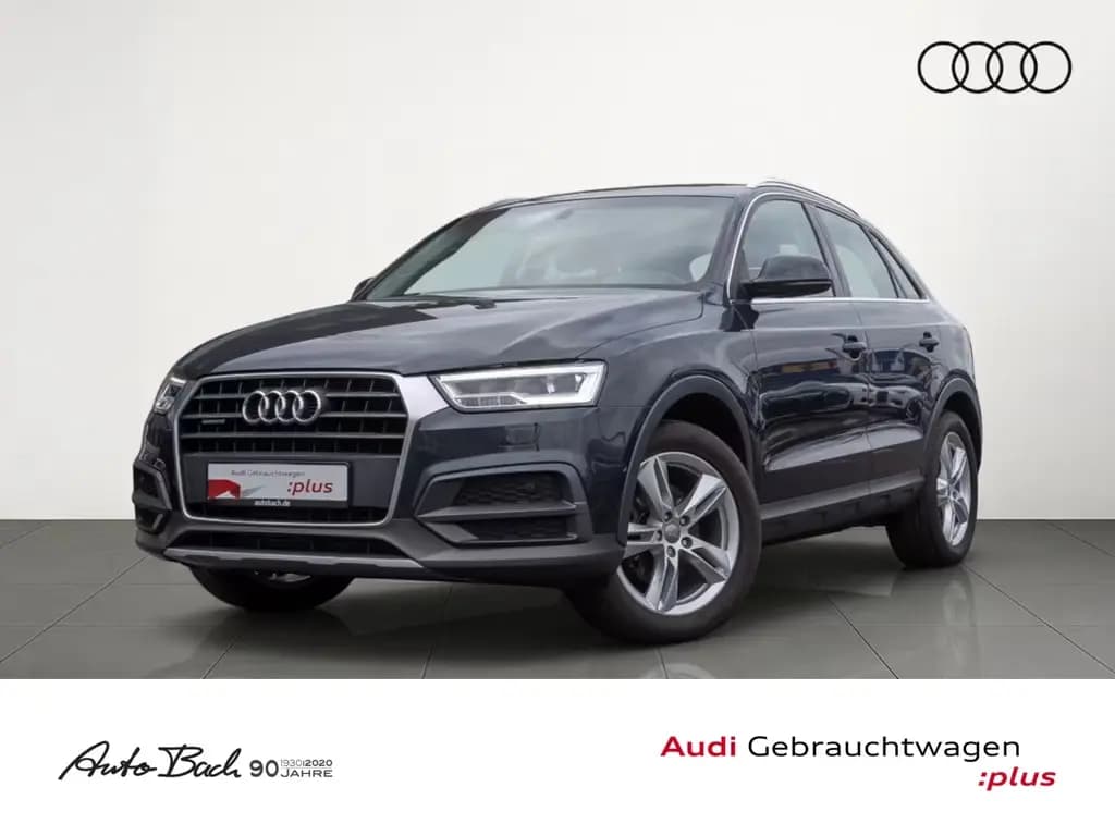 Main__Slider__Photo:Audi Q3 Design 2.0TFSI qu Stronic Navi LED EPH GRA 05/2018-0