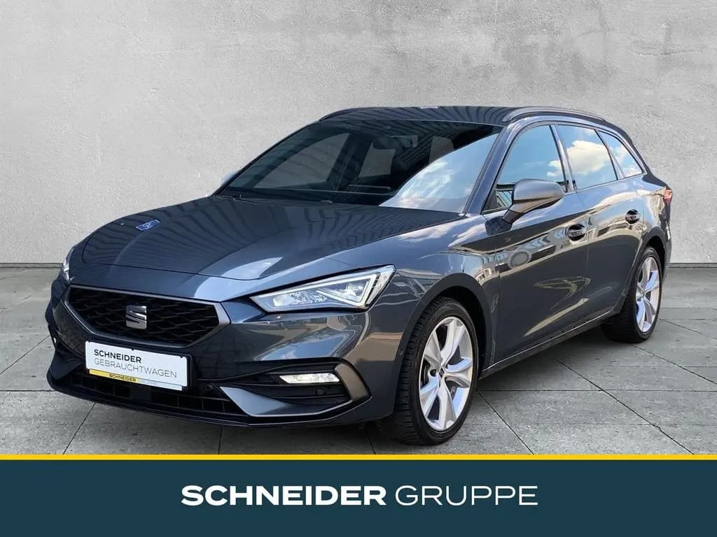 Main__Slider__Photo:Seat Leon SPORTSTOURER FR 1.5 eTSI LED+KAMERA+AHK+SHZ 07/2022-0