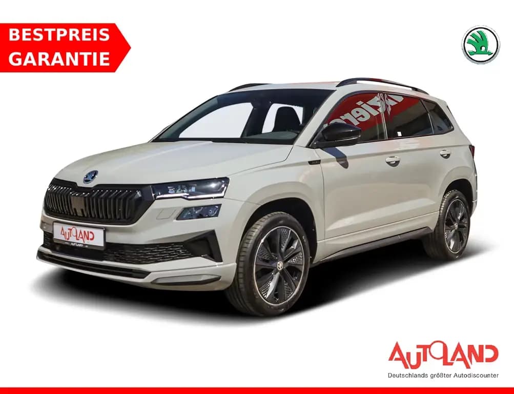 Main__Slider__Photo:Skoda Karoq 1.5 TSI Sportline DSG LED Navi ACC Kamera 08/2024-0
