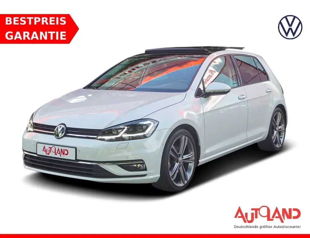 Main__Slider__Photo:Volkswagen Golf VII 1.5 TSI LED Navi Panorama ACC Totwinkel 04/2019-0