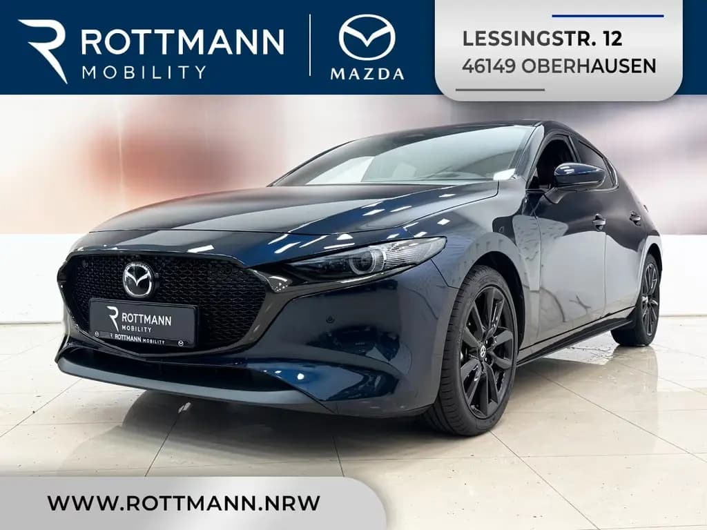 Main__Slider__Photo:Mazda 3 X186ps EXCLUSIVE Leder-Rot/360°K/BOSE/ACC/GSD 07/2023-0